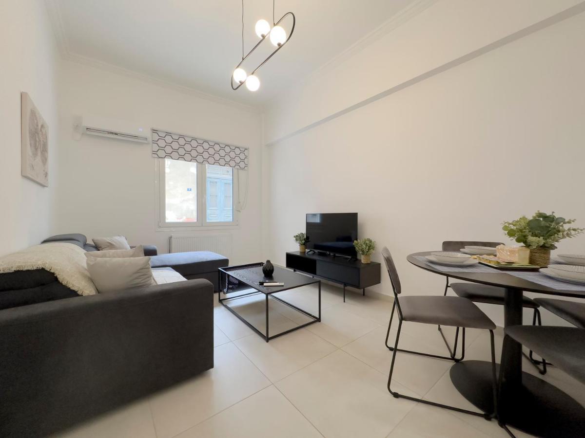 Apartamento Aventura Comfortable 90Sqm Apt In Kato Patisia Atenas Exterior foto