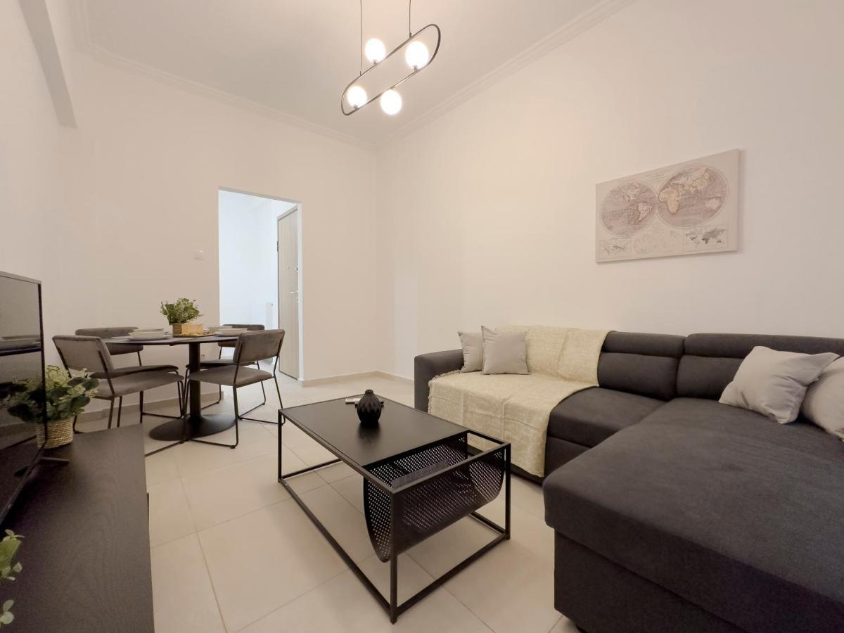 Apartamento Aventura Comfortable 90Sqm Apt In Kato Patisia Atenas Exterior foto