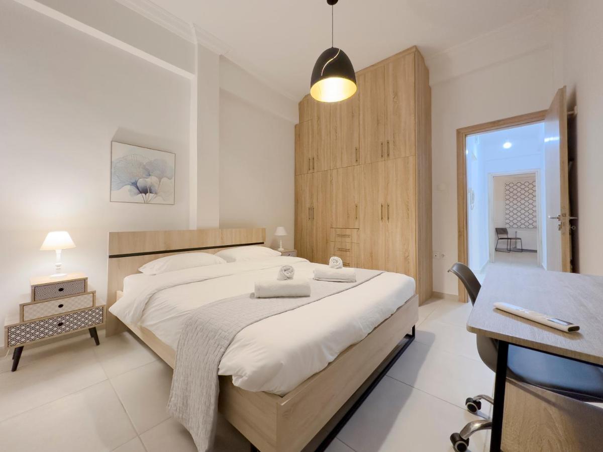 Apartamento Aventura Comfortable 90Sqm Apt In Kato Patisia Atenas Exterior foto