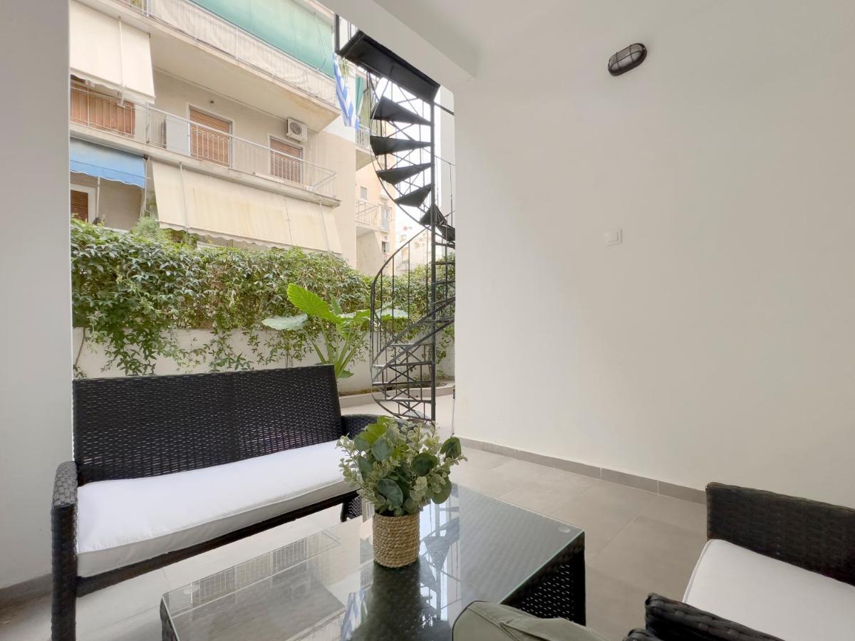 Apartamento Aventura Comfortable 90Sqm Apt In Kato Patisia Atenas Exterior foto